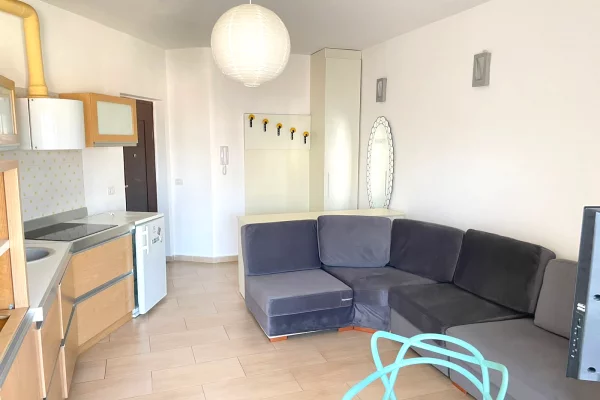Jepet me qera apartament 1+1  komune e parisit te kristal center te furra dumrea