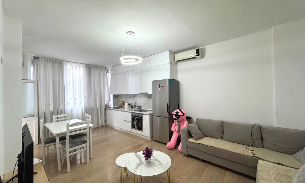 Shtepi me qera Apartament ne Tirane, 1+1, Mobilimi E mobiluar, Pagesa 50,000  Leke.