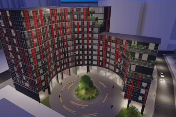 Shitet apartament 2+1 te Kompleksi i sapoperfunduar "Twister" ne Don Bosko