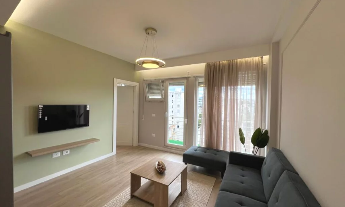 Shtepi me qera Apartament ne Tirane, 1+1, Mobilimi E mobiluar, Pagesa 50,000  Leke.