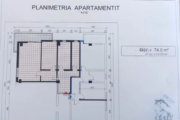House for Sale Apartment in Tirana, 2+1, Furniture Emty, Payment 12,900,000  Leke.