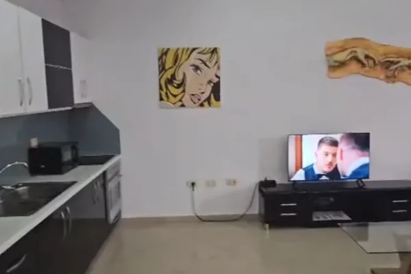 Shtepi me qera Penthose(kati i fundit panoramik) ne Tirane, 1+1, Mobilimi E mobiluar, Pagesa 700  Euro.