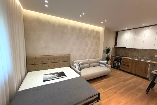 Shtepi ne shitje Apartament ne Tirane, Garsoniere, Mobilimi E mobiluar, Pagesa 120,000  Euro.