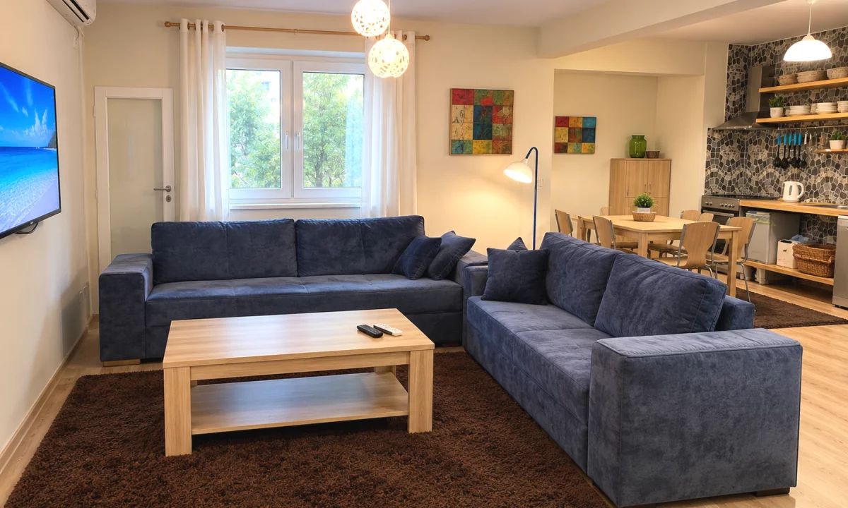 Shtepi me qera Apartament ne Tirane, 1+1, Mobilimi E mobiluar, Pagesa 700  Euro.