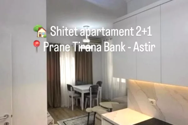 Shtepi ne shitje Apartament ne Tirane, 2+1, Mobilimi E mobiluar, Pagesa 13,900,000  Leke.