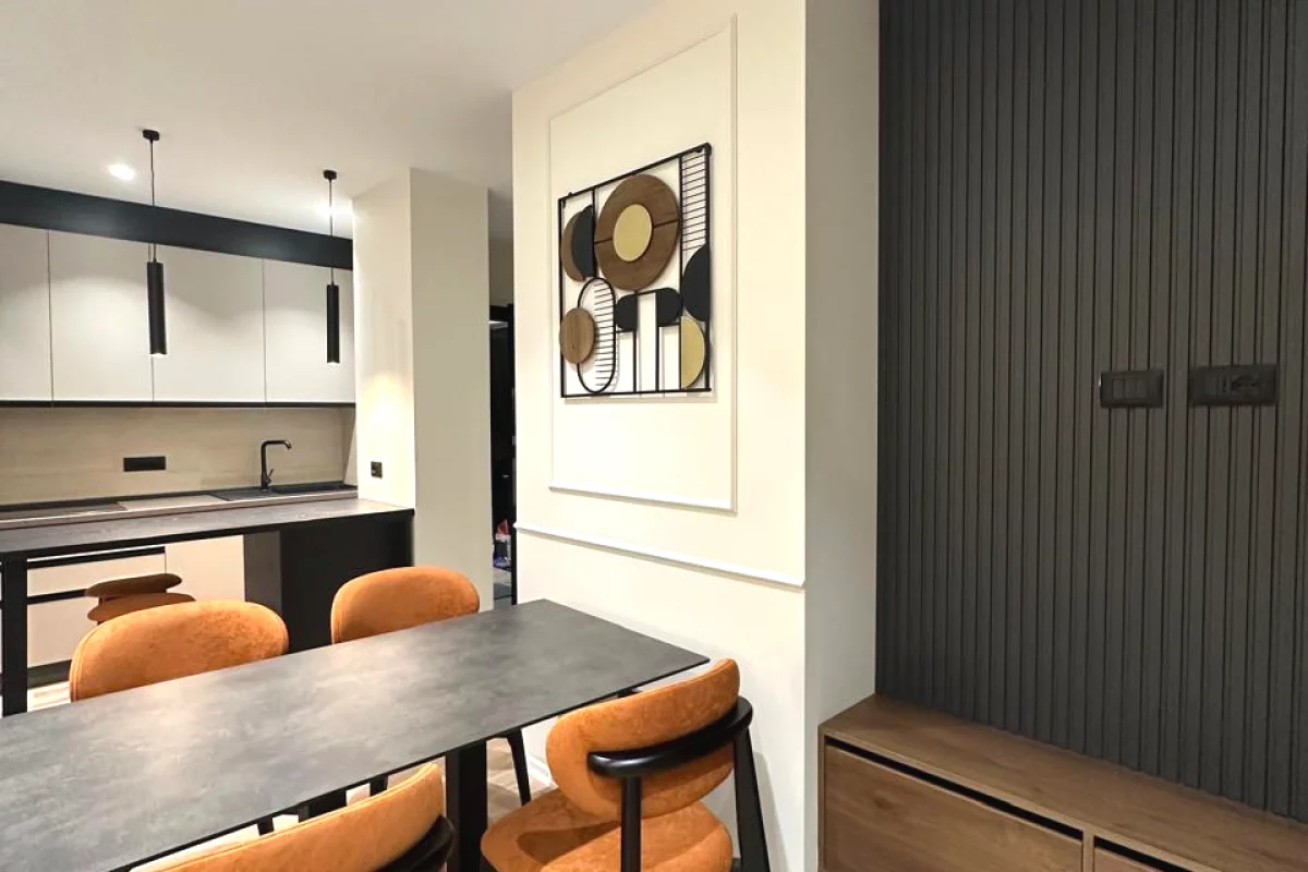 Shtepi ne shitje Apartament ne Tirane, 1+1, Mobilimi E mobiluar, Pagesa 231,000  Euro.
