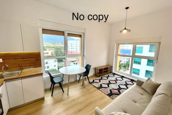 Shtepi me qera Apartament ne Tirane, 1+1, Mobilimi E mobiluar, Pagesa 45,000  Leke.