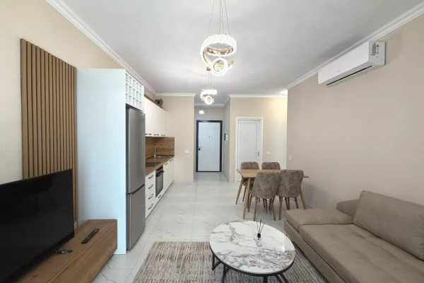 Shtepi me qera Apartament ne Tirane, 1+1, Mobilimi E mobiluar, Pagesa 600  Euro.