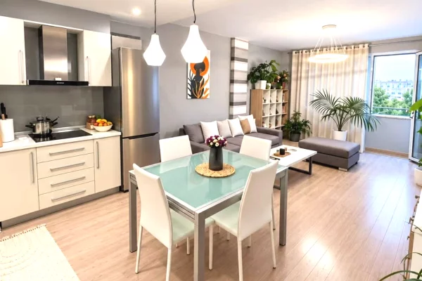 Shtepi ne shitje Apartament ne Tirane, 2+1, Mobilimi E mobiluar, Pagesa 26,200,000  Leke.