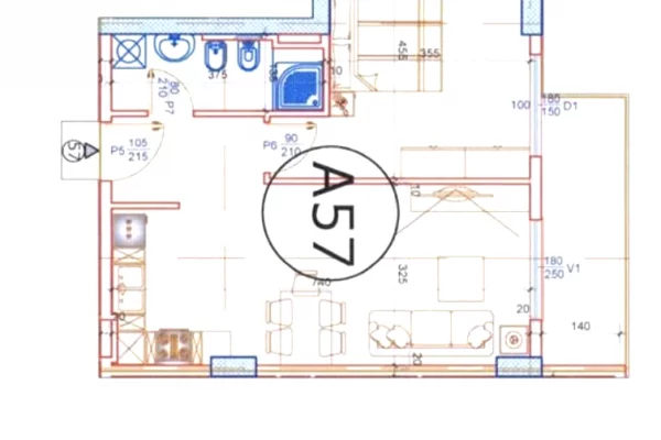 Shtepi ne shitje Apartament ne Tirane, 1+1, Mobilimi Bosh, pa mobiluar, Pagesa 8,760,000  Leke.