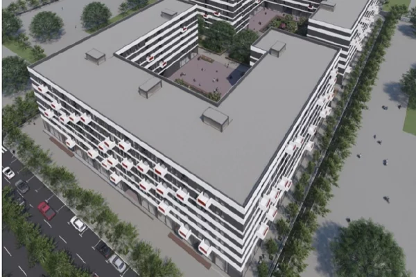 Apartament per shitje 1+1 ne kamez 44,300 Euro