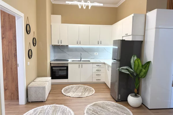 Shtepi me qera Apartament ne Tirane, 1+1, Mobilimi E mobiluar, Pagesa 800  Euro.