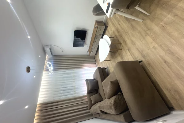 Shtepi ne shitje Apartament ne Tirane, 1+1, Mobilimi E mobiluar, Pagesa 105,000  Euro.