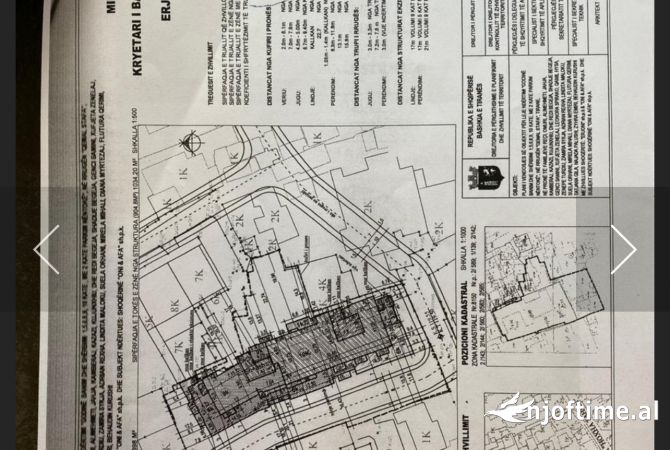 Shtepi ne shitje Apartament ne Tirane, 2+1, Mobilimi Bosh, pa mobiluar, Pagesa 273,000  Euro.