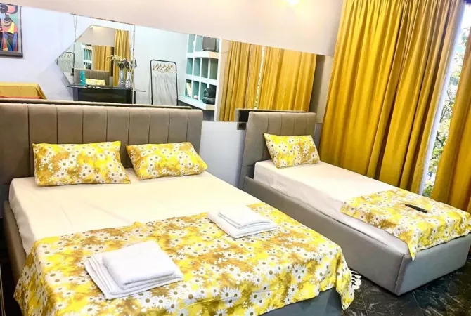 Shtepi me qera Apartament ne Tirane, Garsoniere, Mobilimi E mobiluar, Pagesa 55,000  Leke.