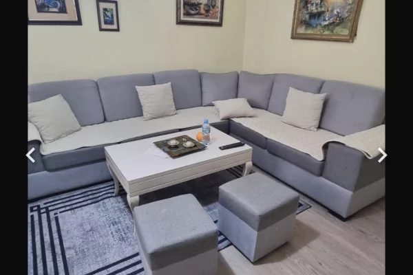 Shtepi me qera Apartament ne Tirane, 2+1, Mobilimi E mobiluar, Pagesa 60,000  Leke.