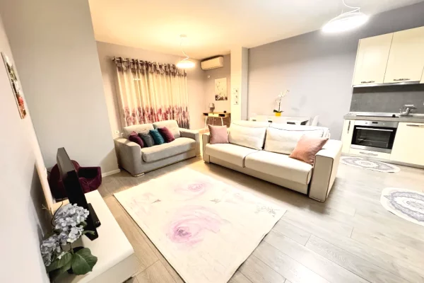 Shtepi me qera Apartament ne Tirane, 1+1, Mobilimi E mobiluar, Pagesa 570  Euro.