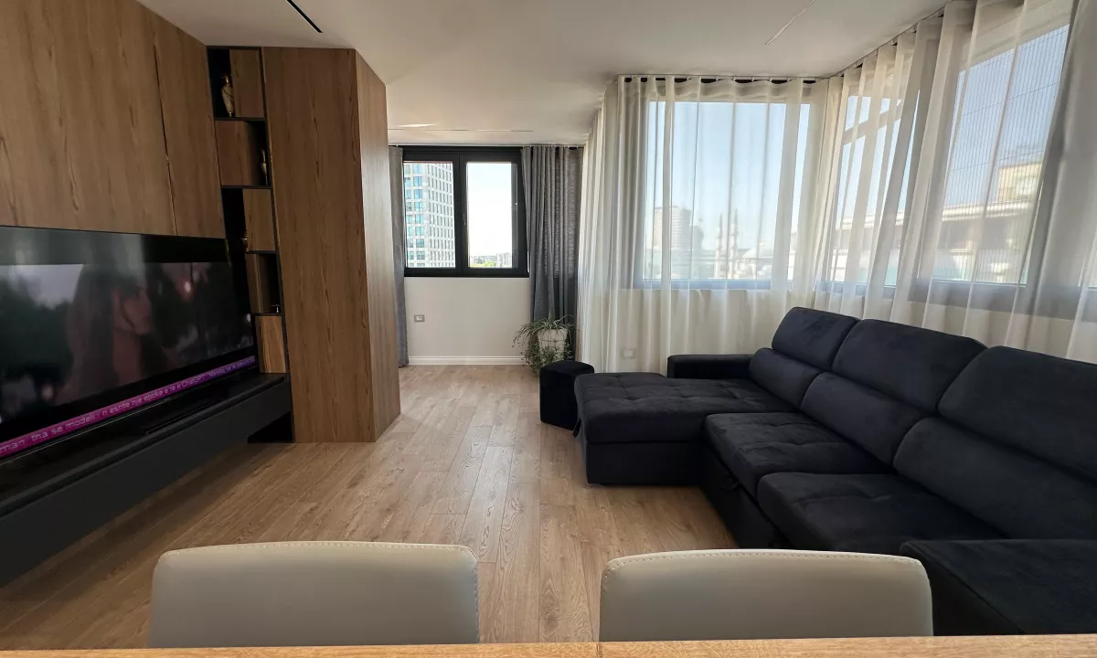 Shtepi me qera Apartament ne Tirane, 2+1, Mobilimi E mobiluar, Pagesa 1,200  Euro.