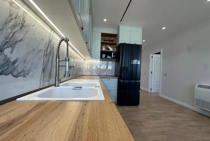 Shtepi me qera Apartament ne Tirane, 2+1, Mobilimi E mobiluar, Pagesa 1,200  Euro.