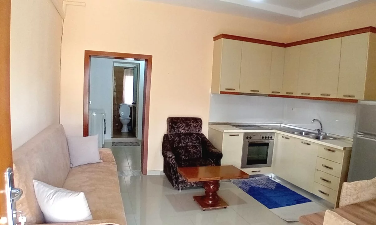 Shtepi me qera Apartament ne Tirane, 1+1, Mobilimi E mobiluar, Pagesa 35,000  Leke.