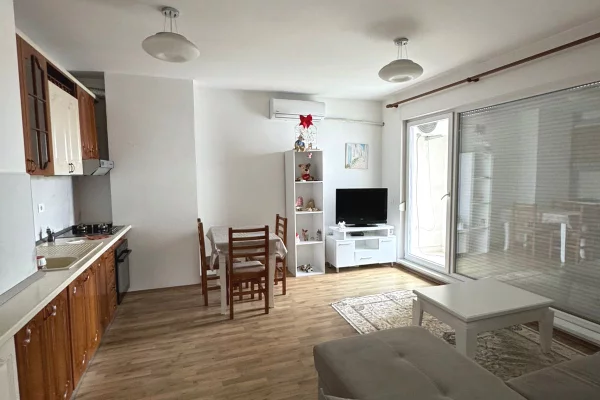 Shtepi me qera Apartament ne Tirane, 1+1, Mobilimi E mobiluar, Pagesa 50,000  Leke.