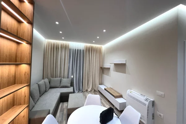 Shtepi me qera Apartament ne Tirane, 1+1, Mobilimi E mobiluar, Pagesa 50,000  Leke.