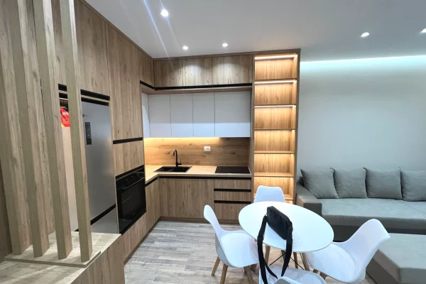 Shtepi me qera Apartament ne Tirane, 1+1, Mobilimi E mobiluar, Pagesa 50,000  Leke.