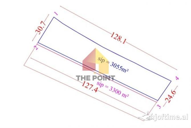 Toke 3055m2 per shitje prane Liqenit te Farkes