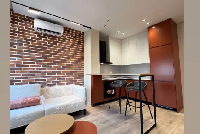 🏠Apartament 1+1 me qira 📍Rruga Karl Gega, Stacioni i Trenit ✨Mobilim modern