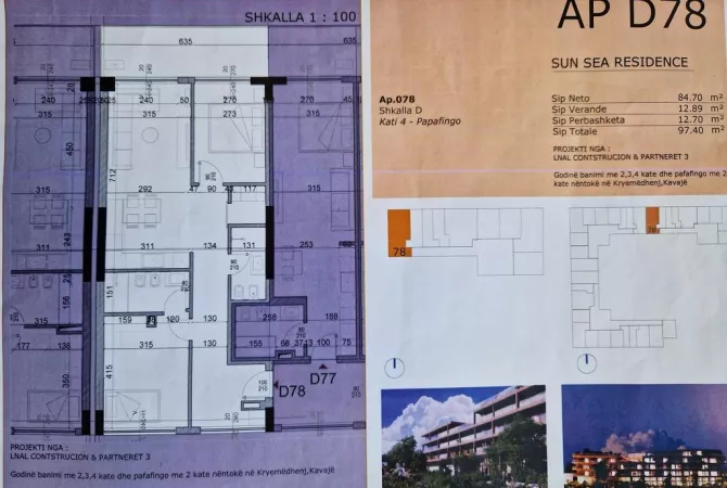 PENTHOUSE 2+1+2 NE REZIDENCEN ME TE RE NE GOLEM, SUN SEA RESIDENCE!!