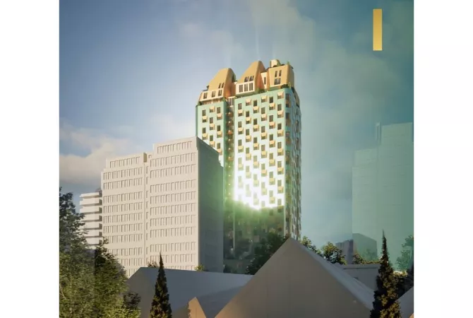 Shtepi ne shitje Apartament ne Tirane, 1+1, Mobilimi Bosh, pa mobiluar, Pagesa 219,000  Euro.