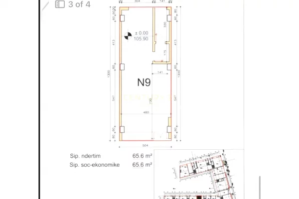 Business Property in Sale 1+1 in Tirana - 187,000 Euro