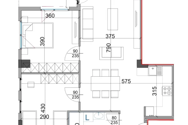 Appartamento in vendita a Tirana 2+1, Arredato