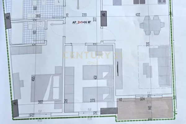 Shtepi ne shitje Apartament ne Tirane, 2+1, Mobilimi Bosh, pa mobiluar, Pagesa 147,264  Euro.