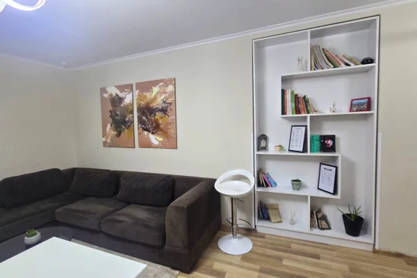 Shtepi me qera Apartament ne Tirane, 1+1, Mobilimi E mobiluar, Pagesa 600  Euro.