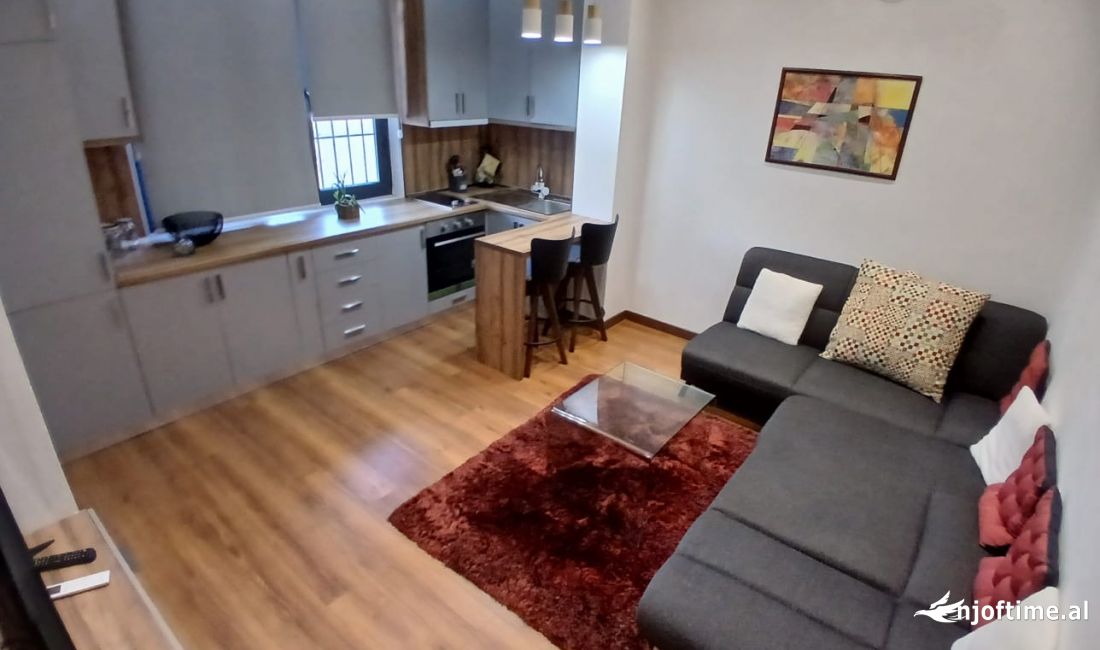 Shtepi me qera Apartament ne Tirane, 1+1, Mobilimi E mobiluar, Pagesa 600  Euro.
