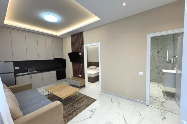 Shtepi me qera Apartament ne Tirane, 1+1, Mobilimi E mobiluar, Pagesa 45,000  Leke.