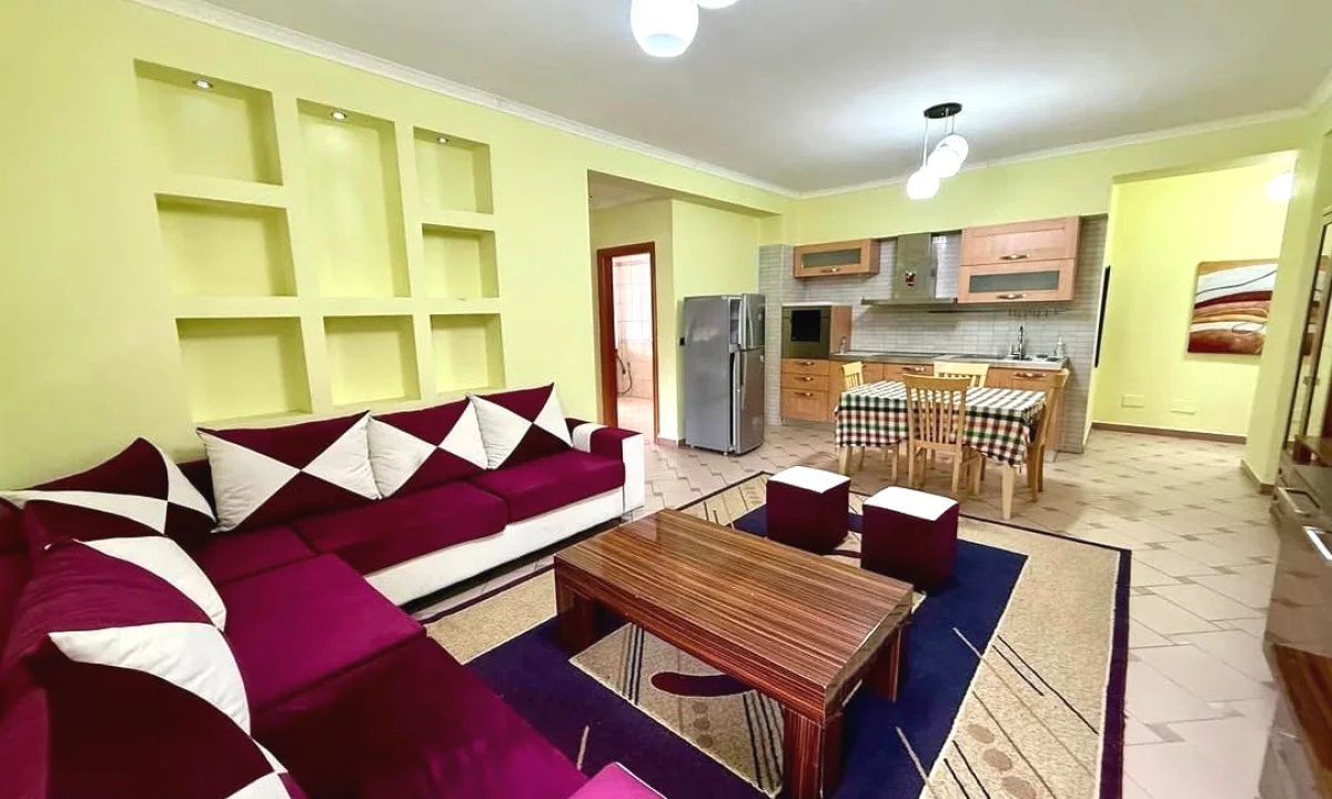 Shtepi me qera Apartament ne Tirane, 1+1, Mobilimi E mobiluar, Pagesa 60,000  Leke.