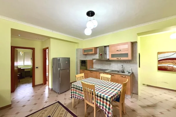 Shtepi me qera Apartament ne Tirane, 1+1, Mobilimi E mobiluar, Pagesa 60,000  Leke.