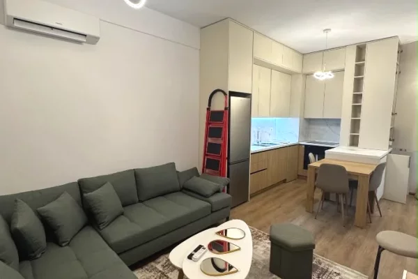 Shtepi me qera Apartament ne Tirane, 1+1, Mobilimi E mobiluar, Pagesa 50,000  Leke.