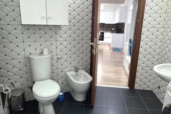 Shtepi me qera Apartament ne Tirane, 1+1, Mobilimi E mobiluar, Pagesa 60,000  Leke.