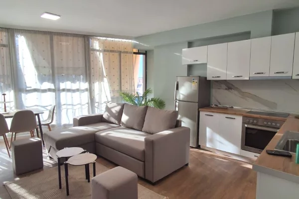 Shtepi me qera Apartament ne Tirane, 1+1, Mobilimi E mobiluar, Pagesa 60,000  Leke.