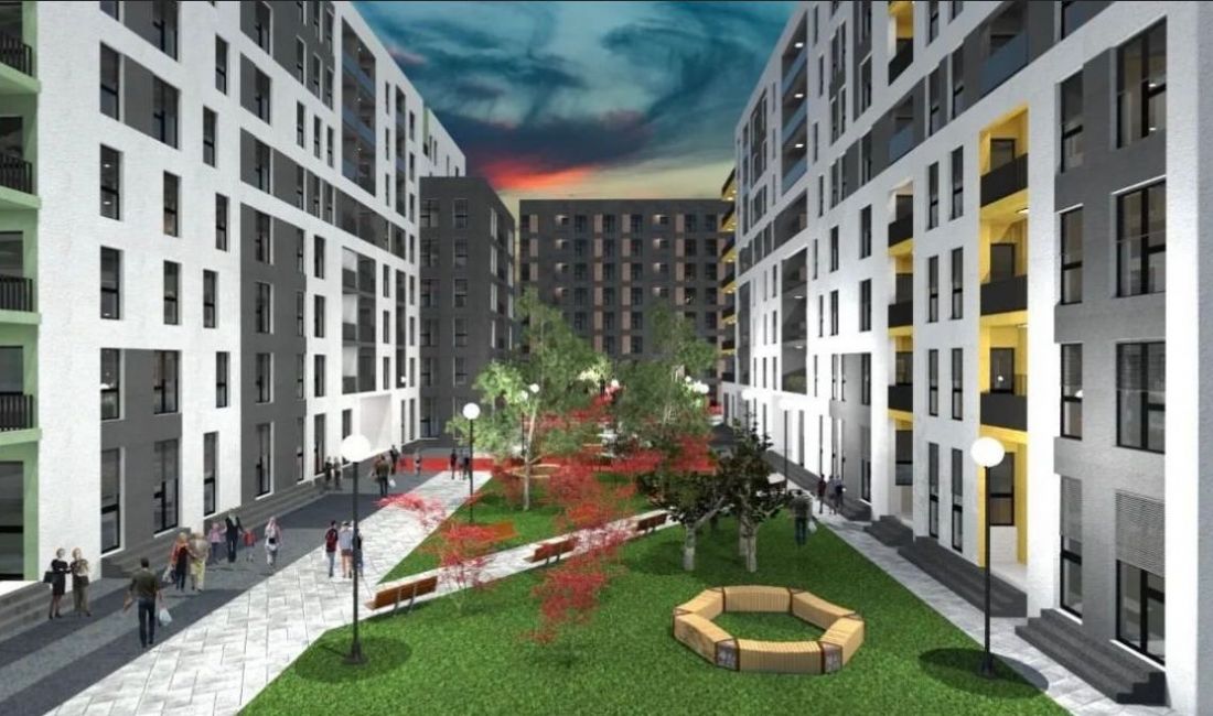 Appartamento in vendita a Tirana 2+1, Vuoto