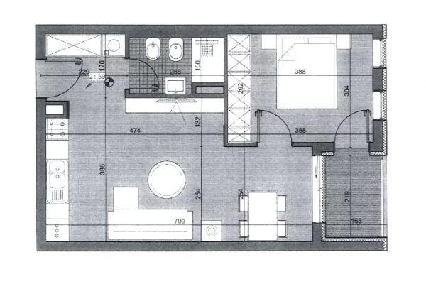 Casa in vendita 1+1 a Tirana - 45,136 Euro