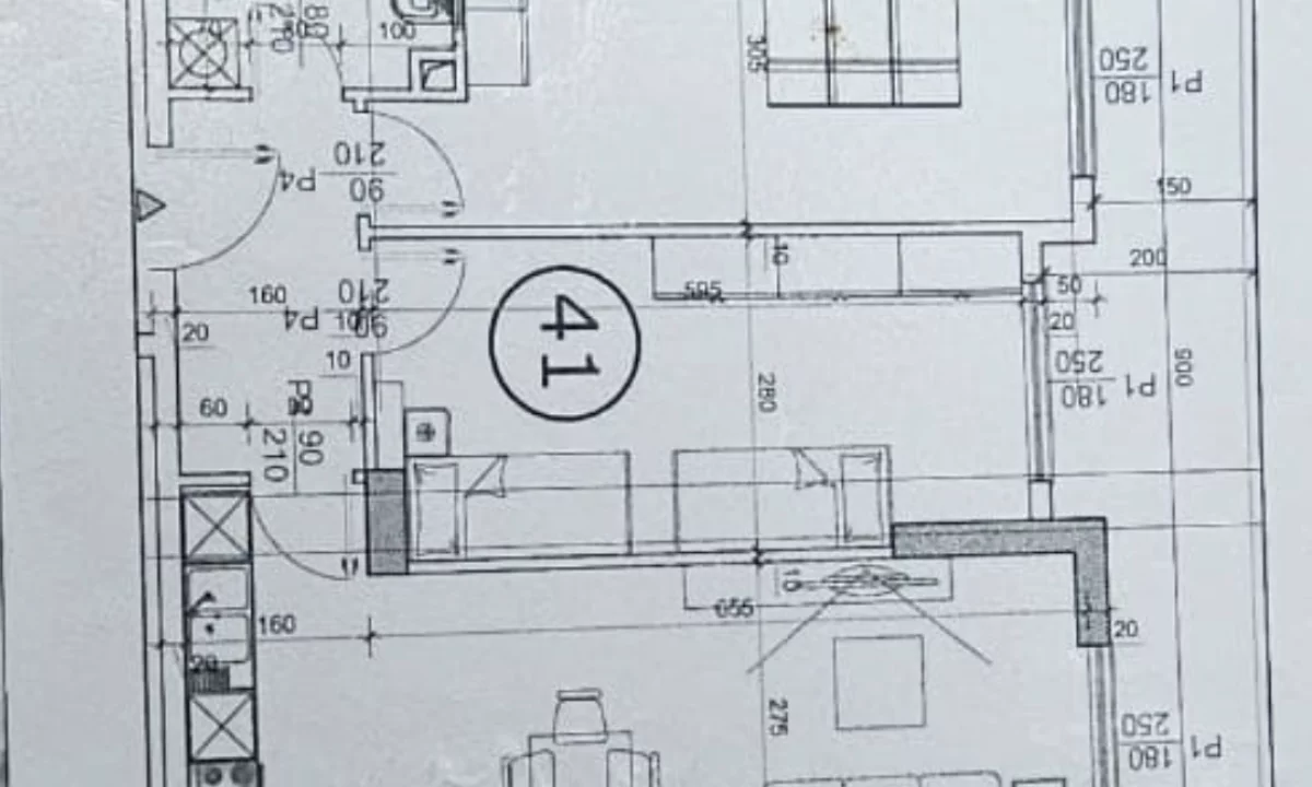 Shtepi ne shitje Apartament ne Tirane, 2+1, Mobilimi Bosh, pa mobiluar, Pagesa 113,750  Euro.