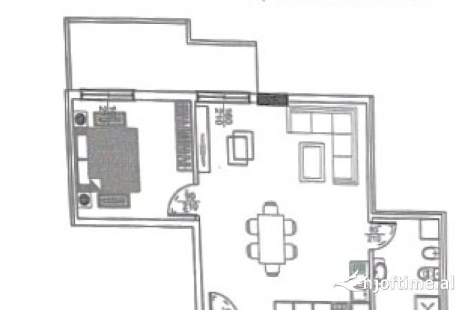 ⭐ Apartament 1+1 ne shitje Golem-Plazh (cmim okazion)