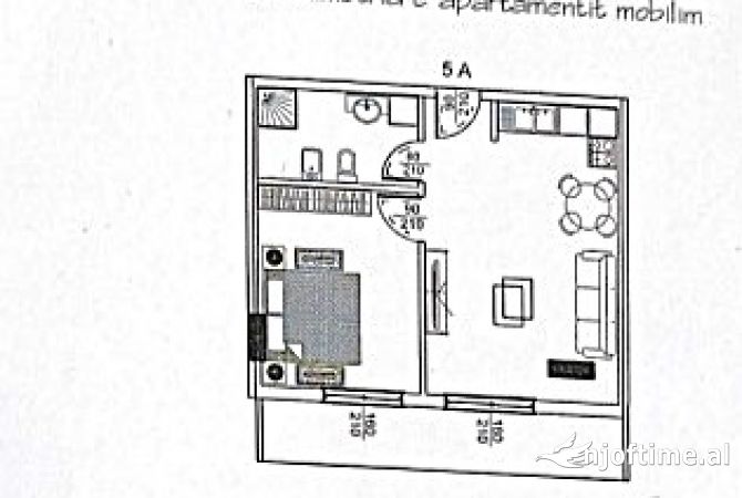⭐ Apartament 1+1 ne shitje Golem-Plazh (cmim okazion)