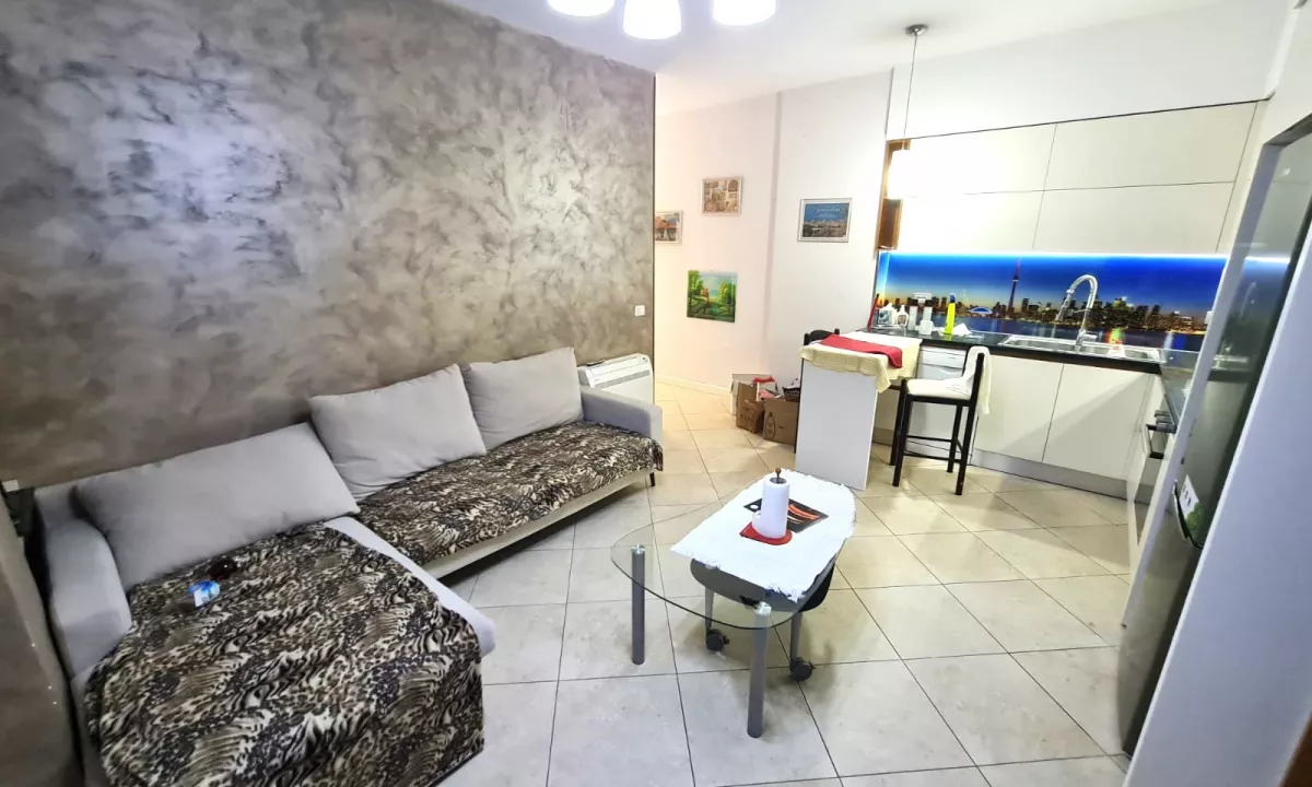 Shtepi me qera Apartament ne Tirane, 1+1, Mobilimi E mobiluar, Pagesa 50,000  Leke.