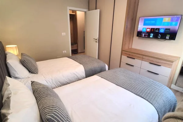 Shtepi me qera Apartament ne Tirane, 1+1, Mobilimi E mobiluar, Pagesa 75,000  Leke.