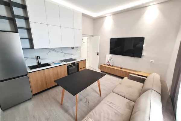 ✅ Apartament 1+1 me Qera prane Qendres dhe Ministrise se Drejtesise (rinovuar, i pabanuar me pare)